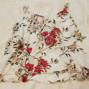 Floral tank top